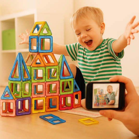 ConstruMag - Blocs de construction magnétiques pour enfants