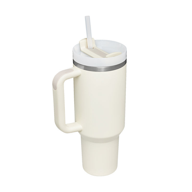 ThermoMax – Gobelet Isotherme 1200ML avec Poignée & Paille Intégrée