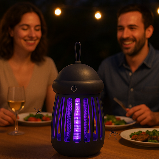 NoPiq Pro – Lampe Anti-Moustiques Silencieuse & Sans Radiation