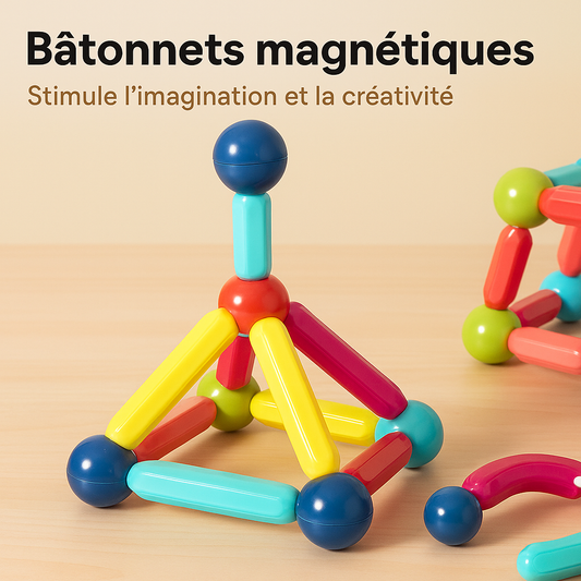 MagniBlocks – Kit de Construction Magnétique Géant pour Esprits Curieux