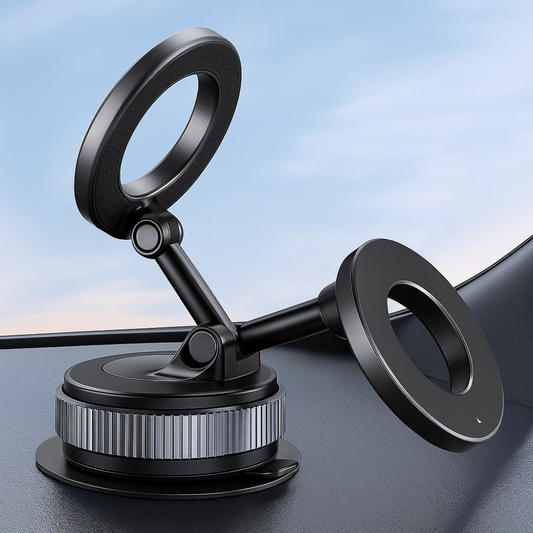 Grip360 – Support Téléphone Magnétique 3-en-1 Ultra-Stable
