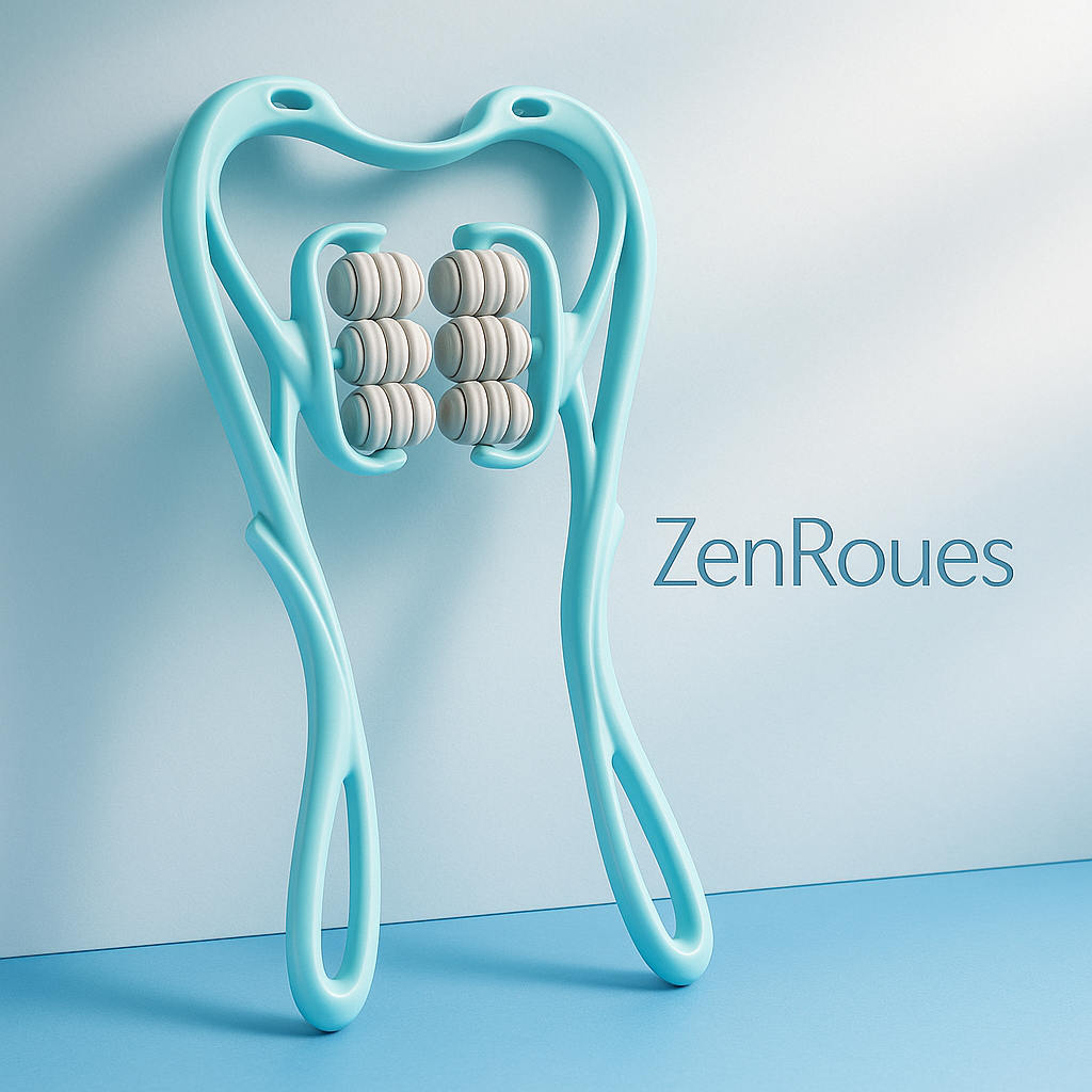 ZenRoues – Masseur cervical manuel multifonction à six roulettes