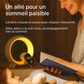Petit Soleil du Matin – Réveil Enfant Magique, Lumière d’Aube Naturelle, Veilleuse Multicolore & Musique Douce en Bluetooth