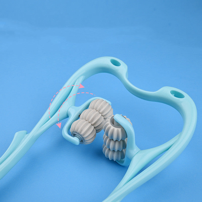 ZenRoues – Masseur cervical manuel multifonction à six roulettes