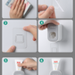 Fini le dentifrice partout ! Adoptez Distribrosse, le distributeur mural pratique