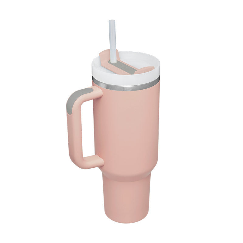 ThermoMax – Gobelet Isotherme 1200ML avec Poignée & Paille Intégrée