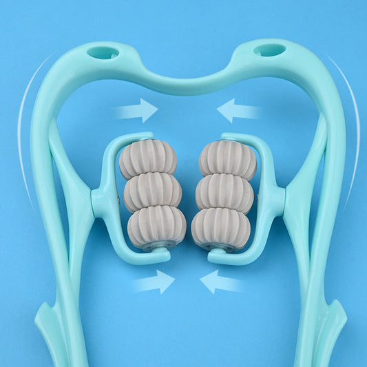ZenRoues – Masseur cervical manuel multifonction à six roulettes